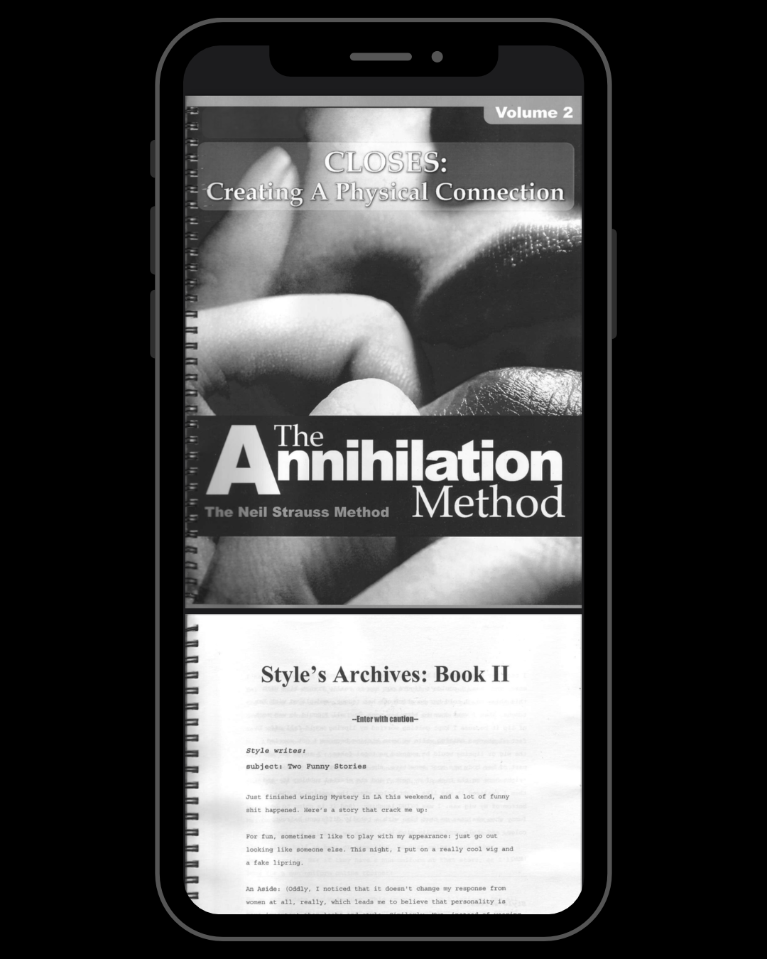 The Annihilation Method: Closes: Creating a Physical Connection