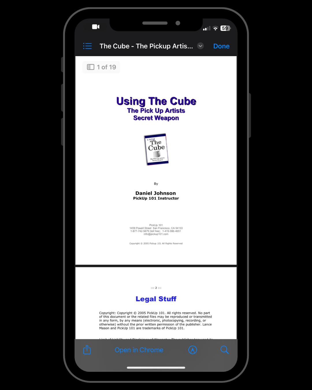 Using the Cube: The Pickup Artists Secret Weapon