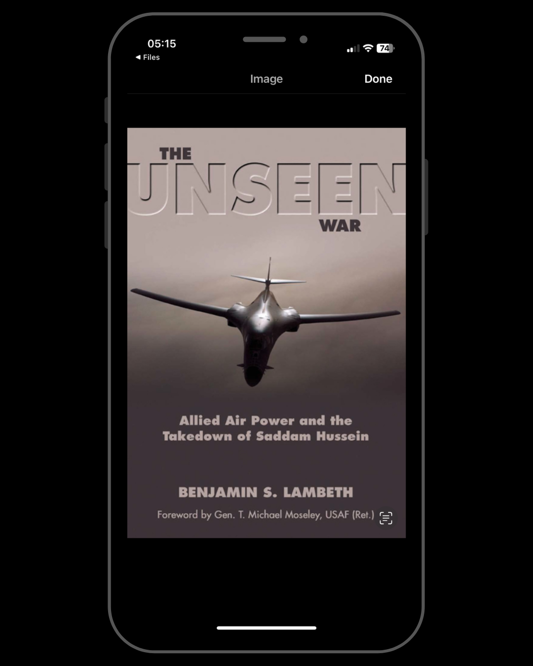 The Unseen War: Allied Air Power and the Takedown of Saddam Hussein