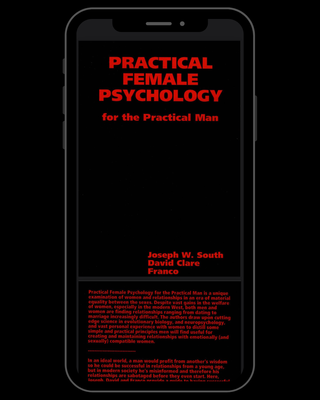 Practical Female Psychology for the Practical Man