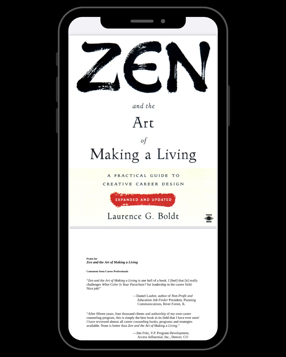 Zen and the Art of Making a Living: A Practical Guide to Creative Career Design