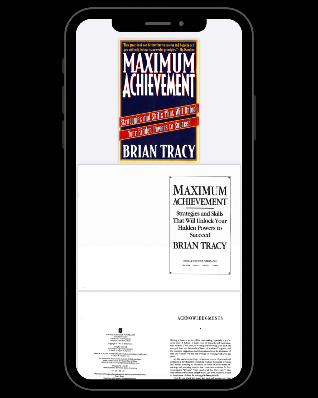 Maximum Achievement: Strategies and Skills that will Unlock Your Hidden Powers to Succeed