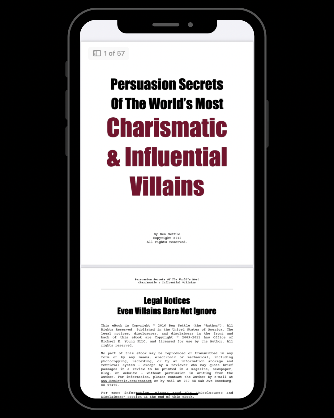 Persuasion Secrets of the World's Most Charismatic & Influential Villain