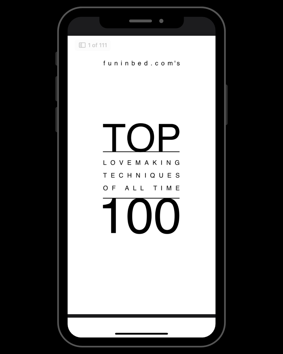 Top 100: Lovemaking Techniques of All Time