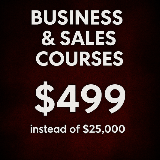 Get all the Business & Sales related Courses & E-books: Exclusive offer (10TB+) bundle