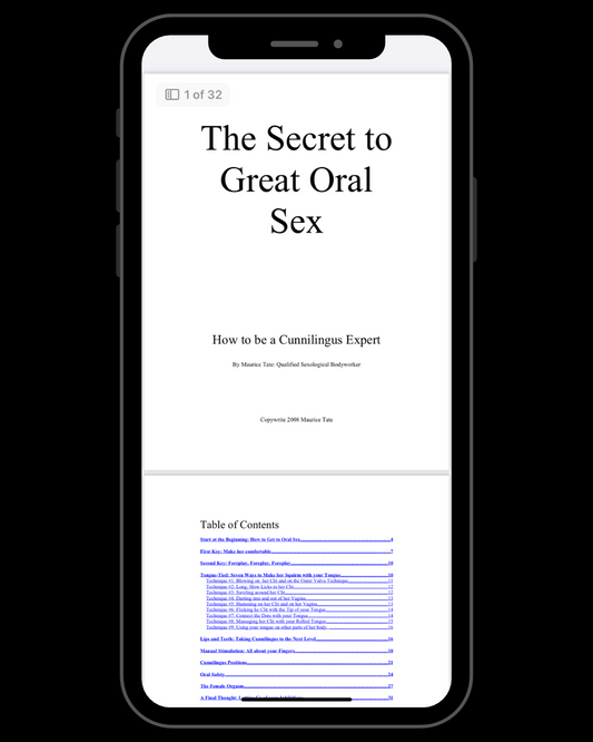 The Secret of Great Oral Sex