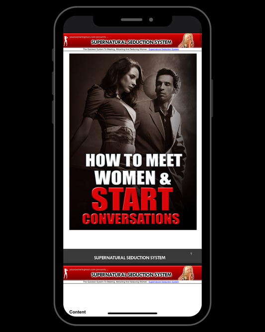 How to Meet Women & Start Conversations