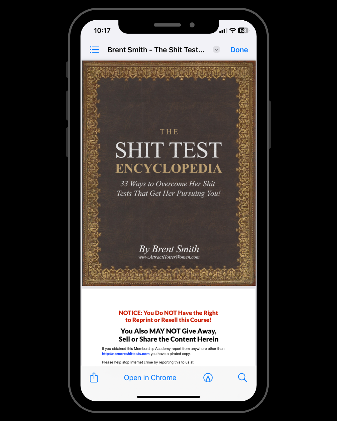 The Shit Test Encyclopedia