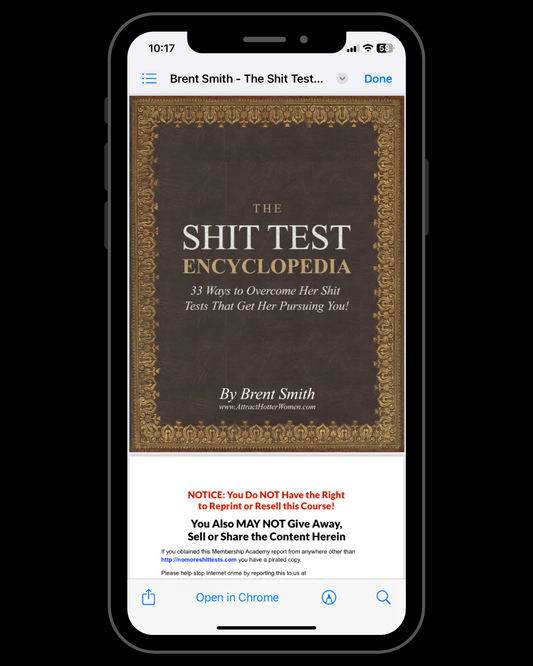 The Shit Test Encyclopedia