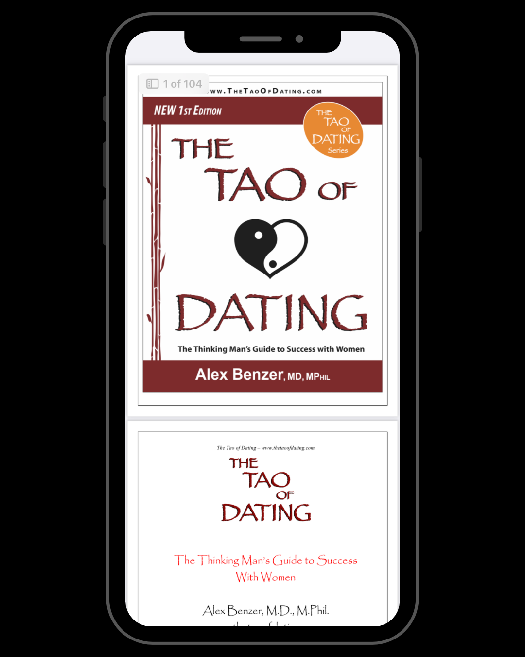The Tao of Dating