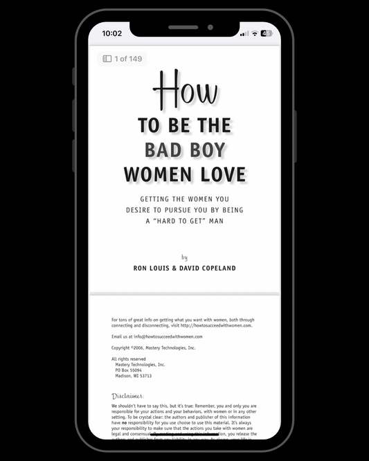 How to be the Bad Boy Women Love
