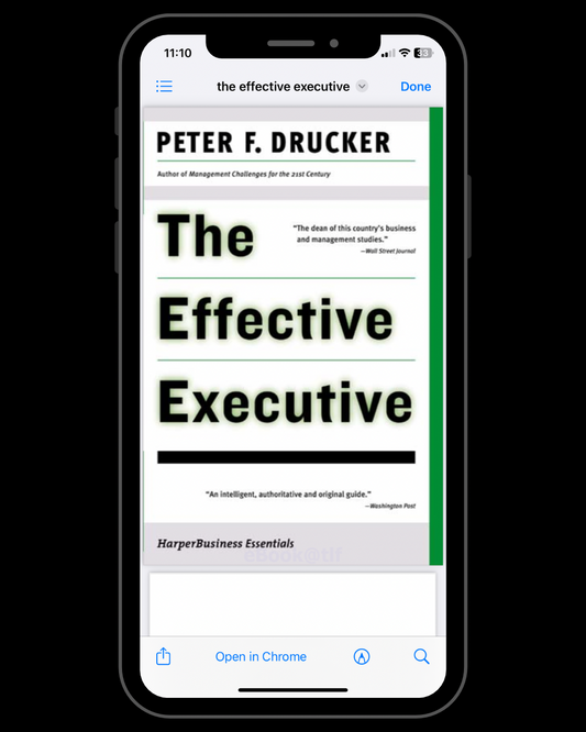 The Effective Executive