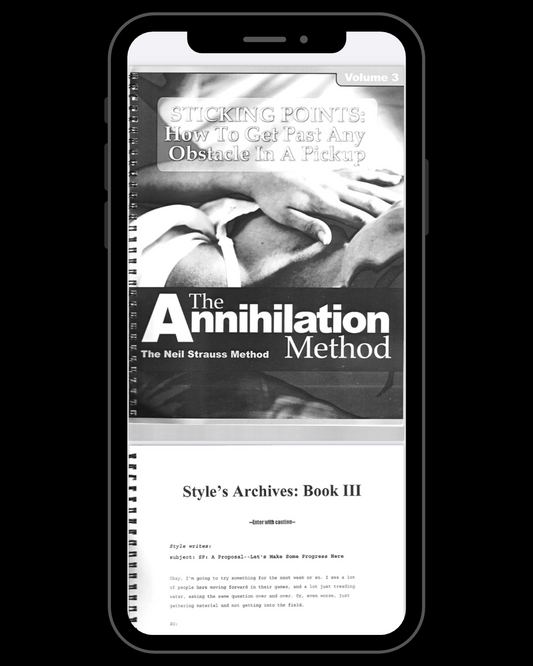 The Annihilation Method: Sticking Points: How to Get Past Any Obstacle in a Pickup