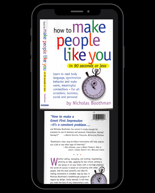 How to Make People Like You