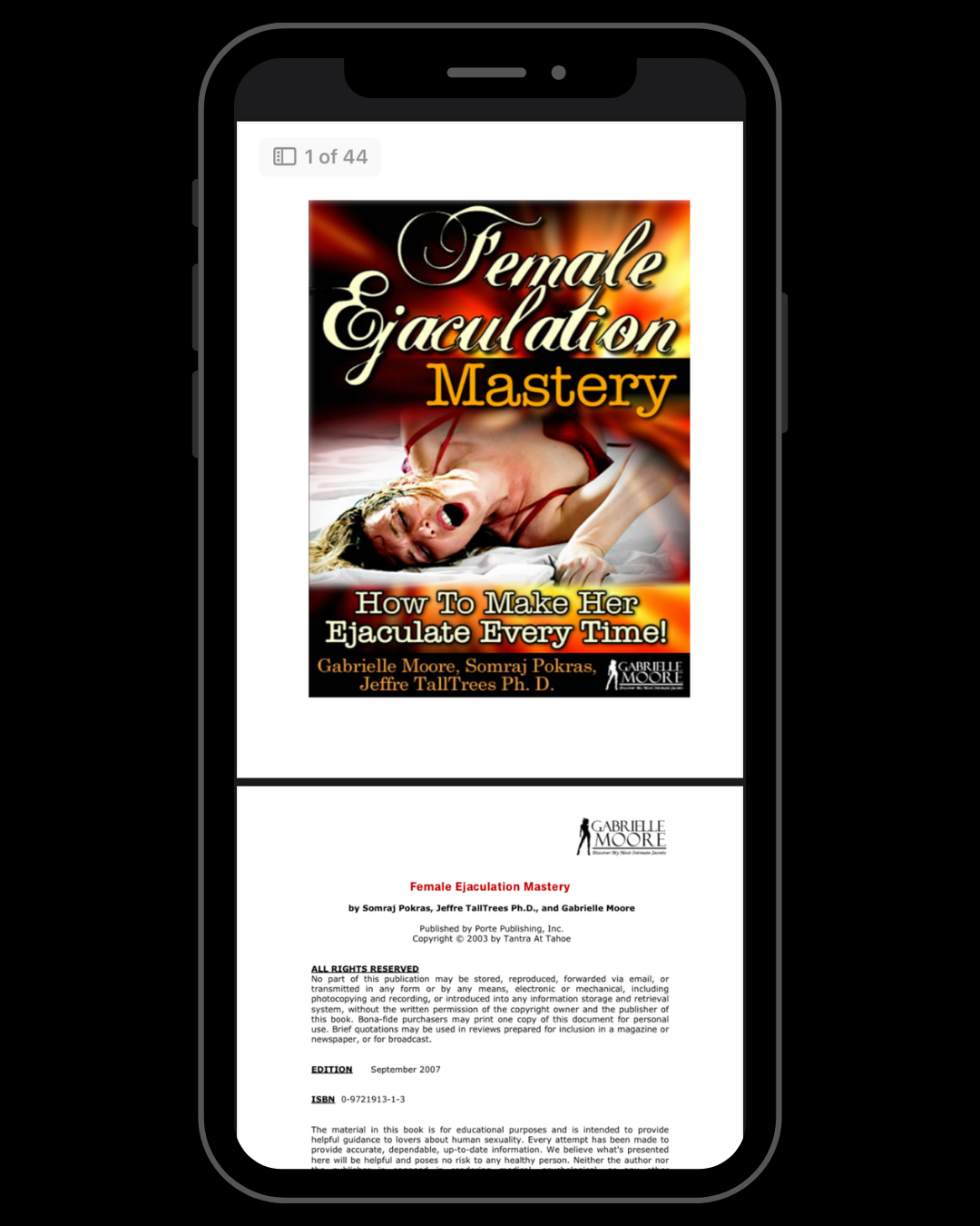 Female Ejaculation Mastery