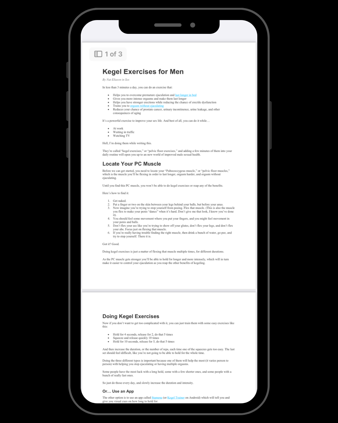 Kagel Exercises for Men