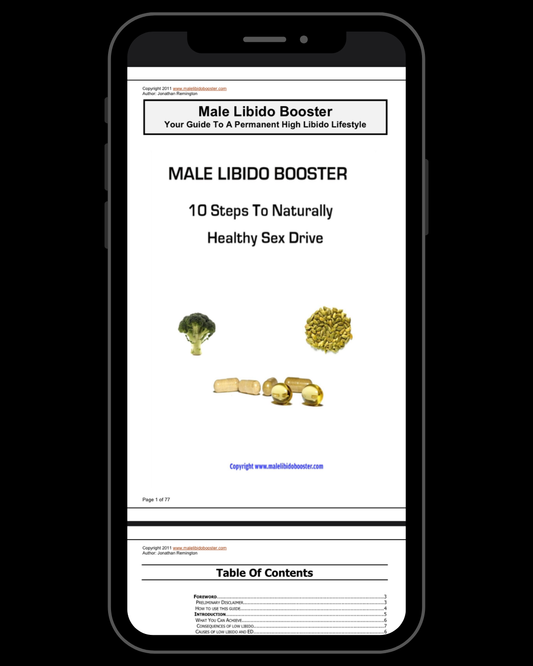 Male Libido Booster: Your Guide to a Permanent High Libido Lifestyle