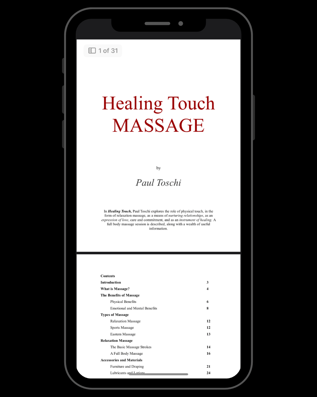 Healing Touch Massage