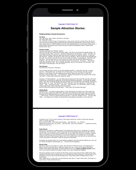 Sample Attraction Stories