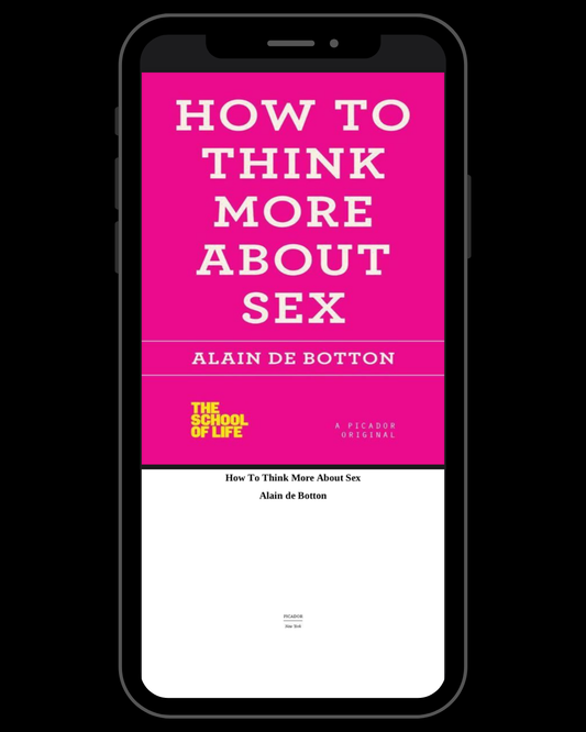 How to Think More About Sex