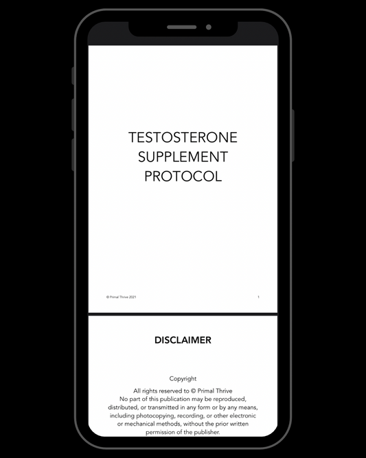 Testosterone Supplement Protocol