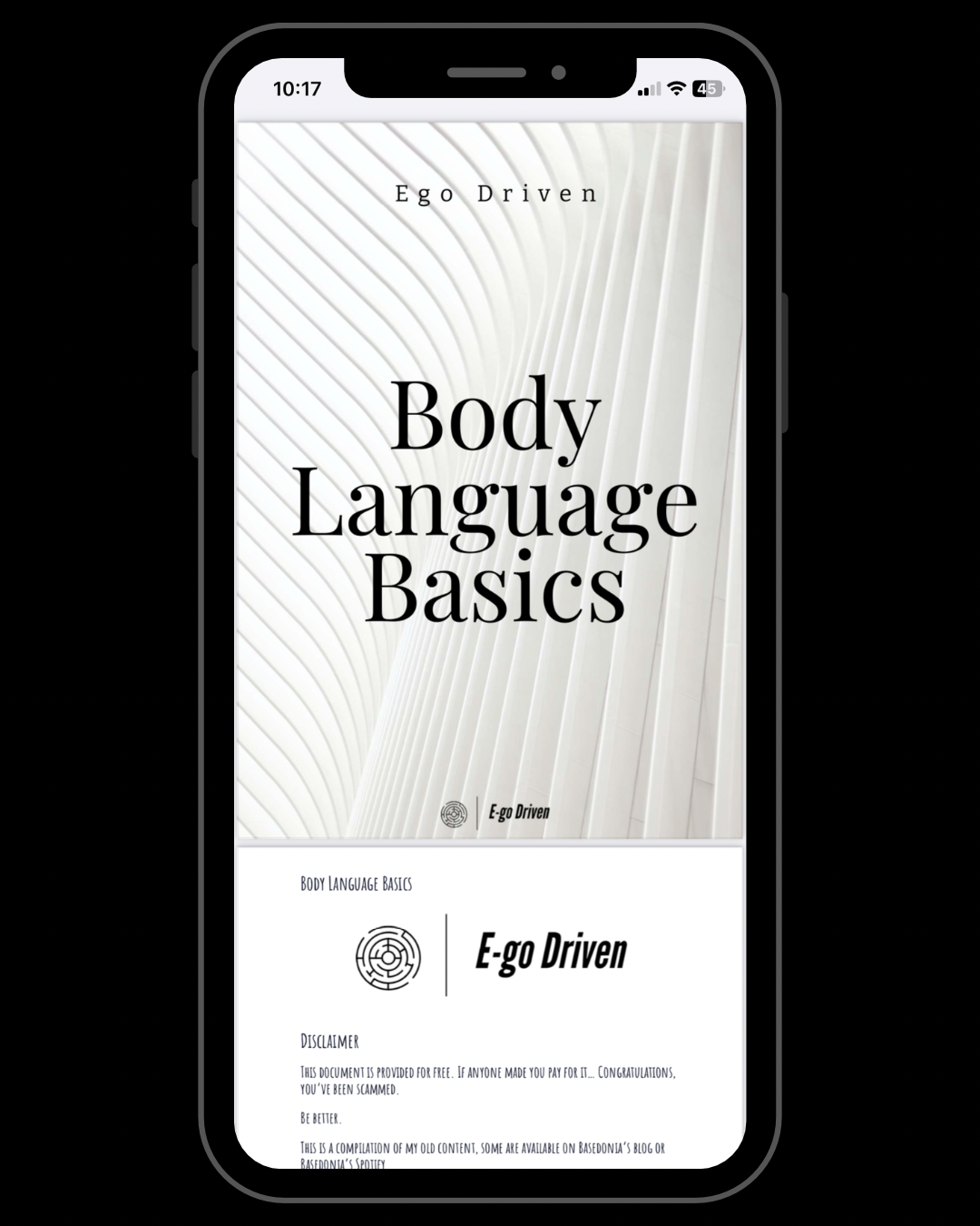 Body Language Basics