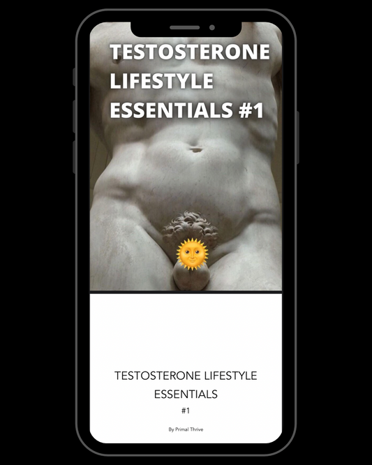 Testosterone Lifestyle Essentials #1