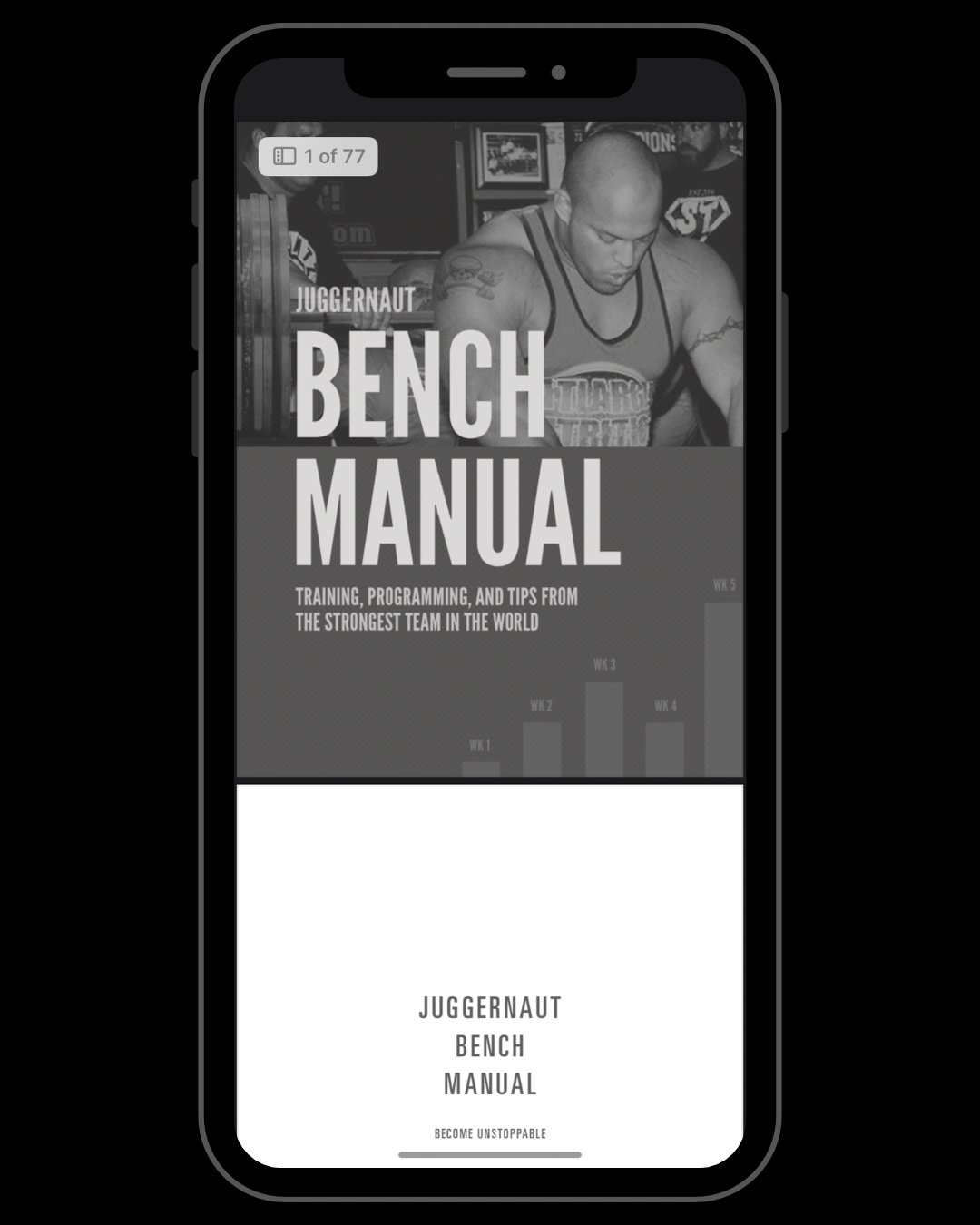 Juggernaut Bench Manual
