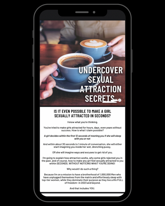 Undercover Sexual Attraction Secrets