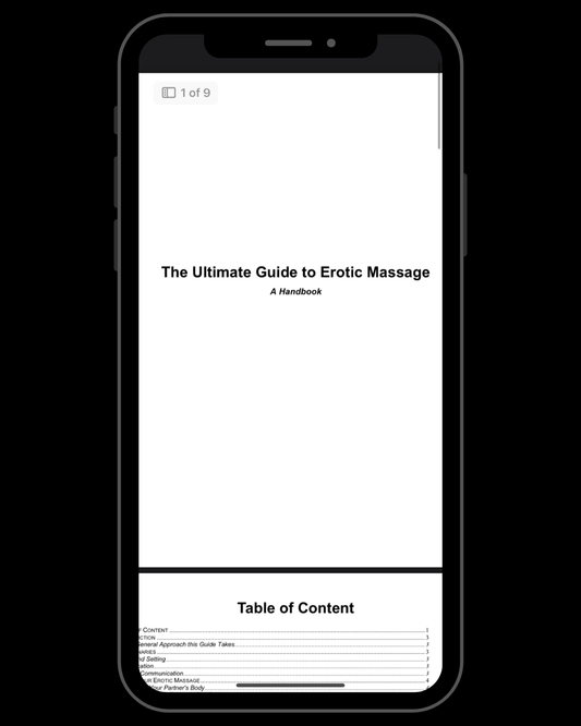 The Ultimate Guide to Erotic Massage
