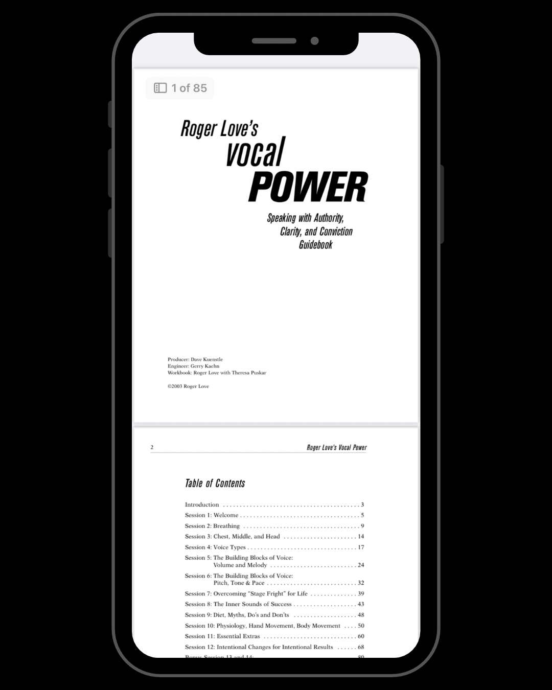 Roger Love's Vocal Power