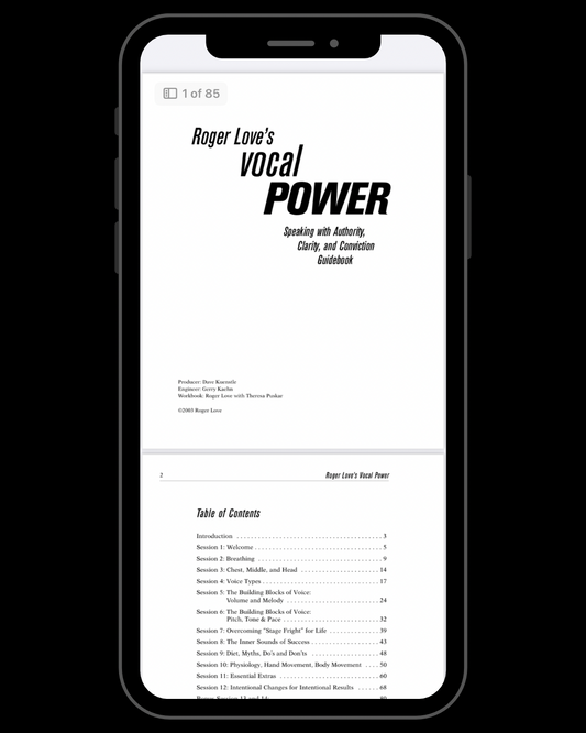Roger Love's Vocal Power