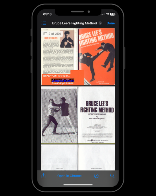 Bruce Lee's Fighting Method