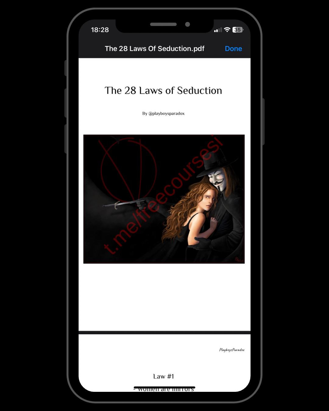 The 28 Laws of Seduction