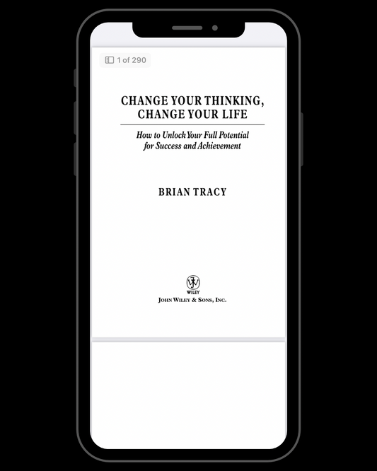 Change Your Thinking, Change Your Life