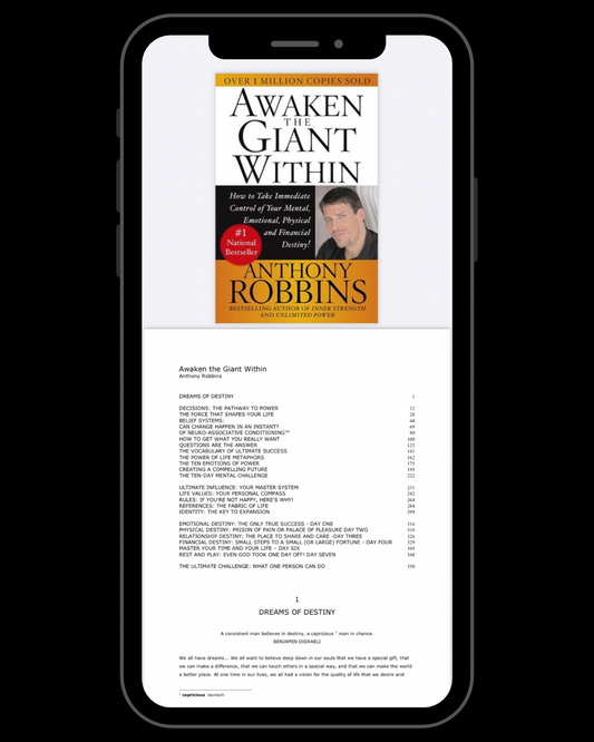 Awaken the Giant Within