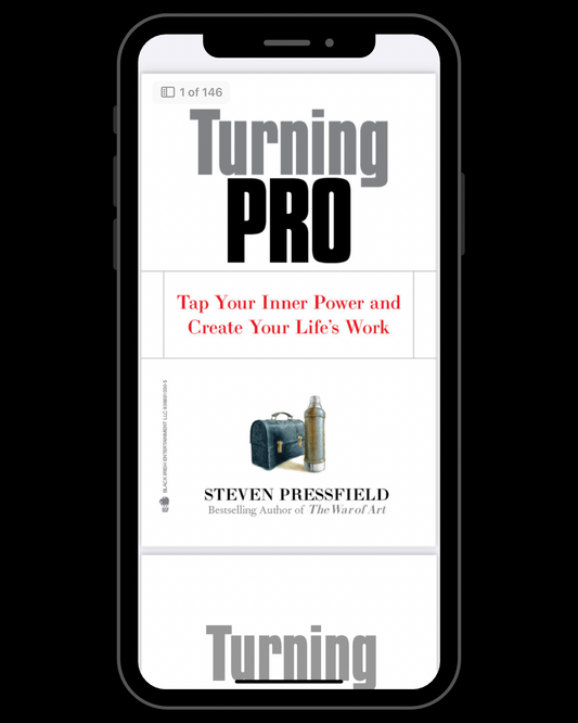 Turning Pro: Tap Your Inner Power and Create Your Life's Work