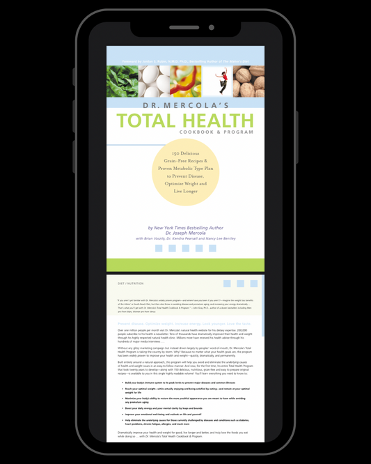Dr. Mercola's Total Health Cookbook & Program