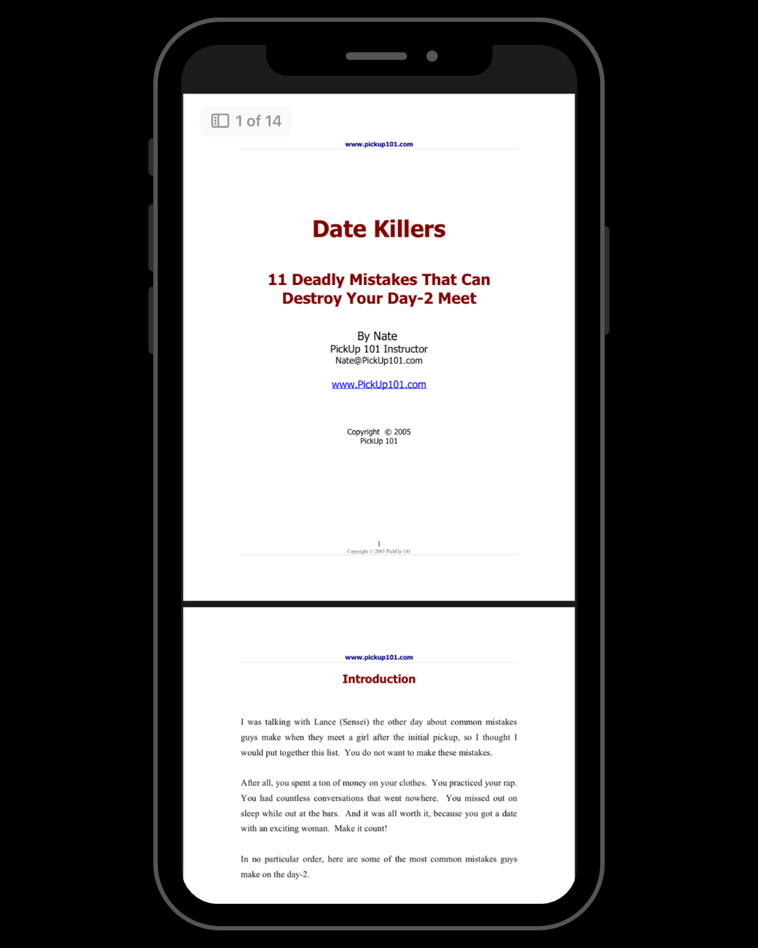 Date Killers: 11 Deadly Mistakes that Can Destroy Your Day-2 Meet