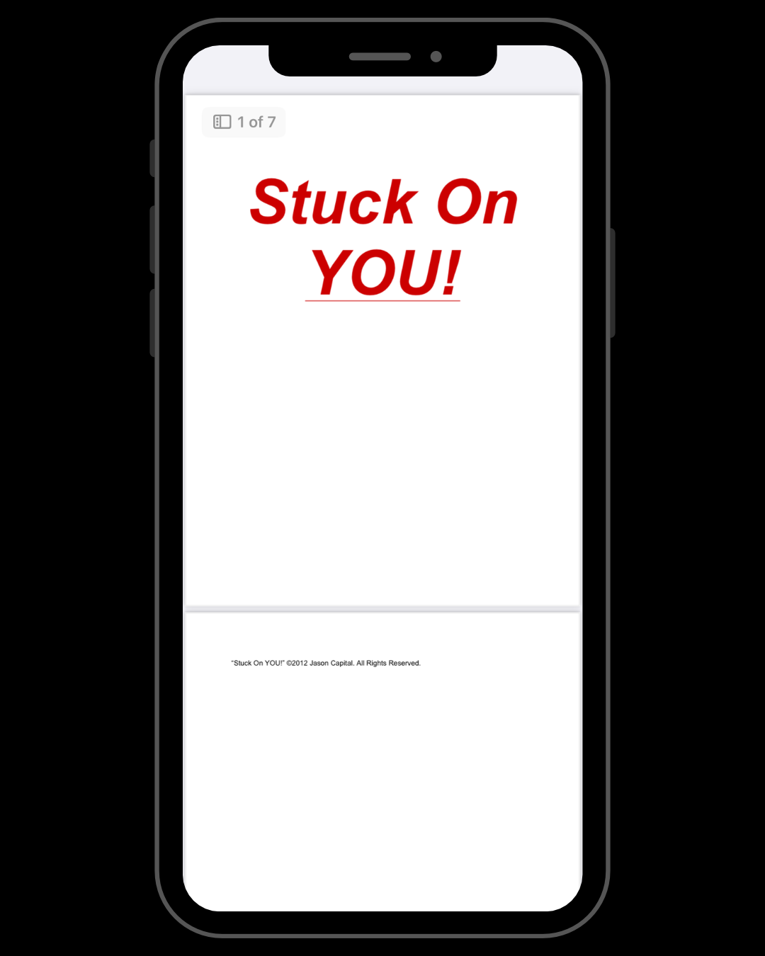 Stuck On You!