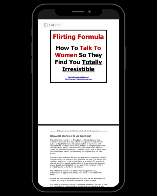 Flirting Formula: How to Talk to Women so They Find You Totally Irresistible