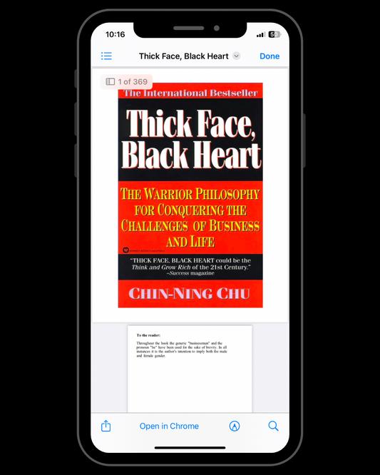Thick Face, Black Heart
