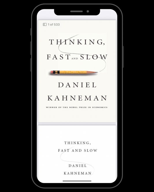 Thinking, Fast and Slow