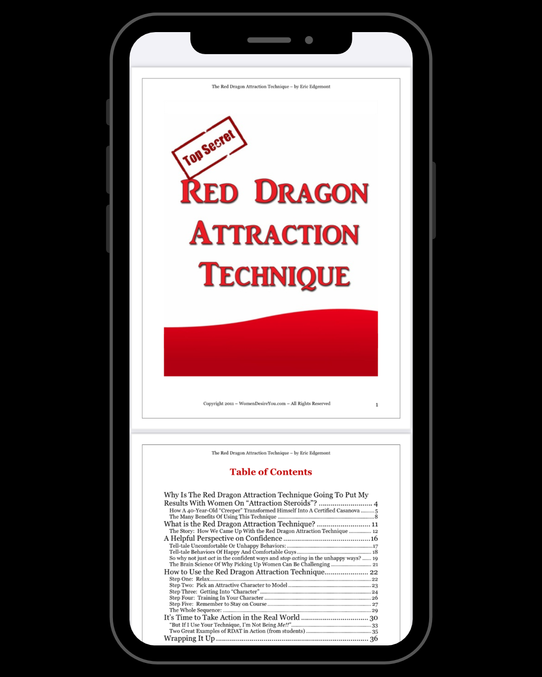Red Dragon Attraction Technique