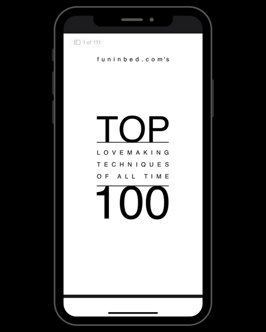 Top 100: Lovemaking Techniques of All Time