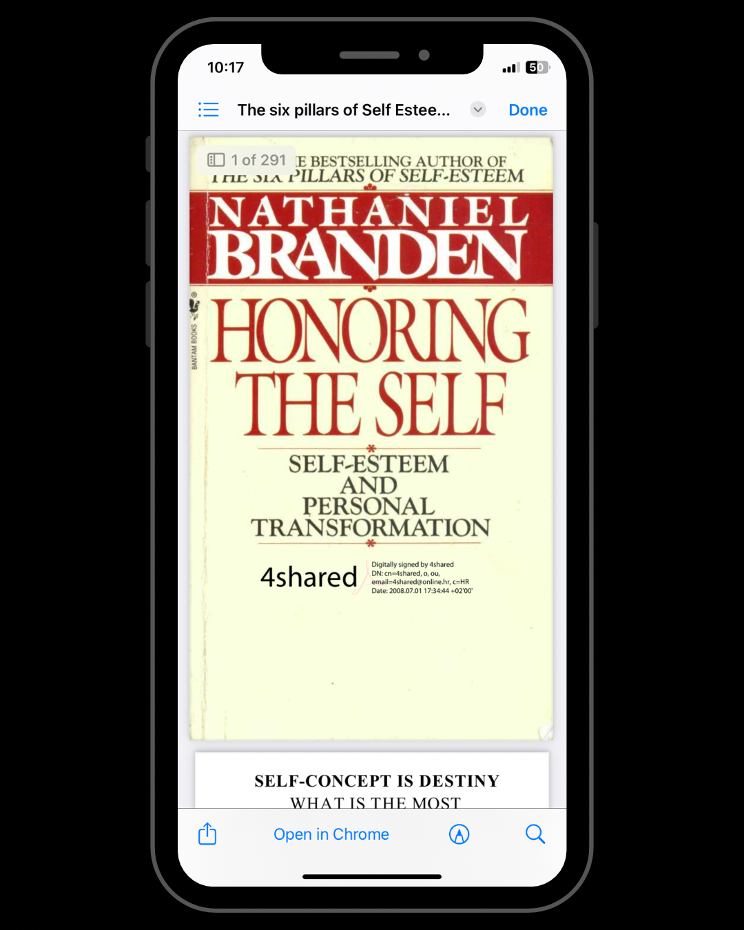 Honoring the Self