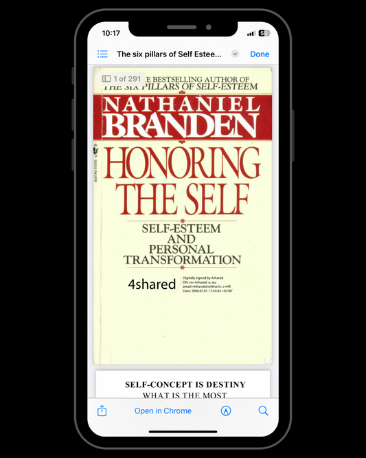 Honoring the Self