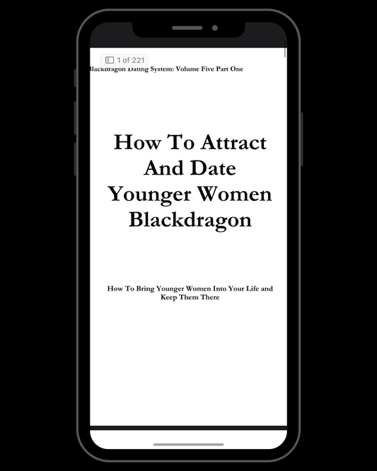 How to Attract and Date Younger Women Black dragon