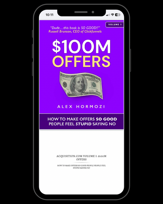 $100M Offers: How to Make Offers So Good People Feel Stupid Saying No