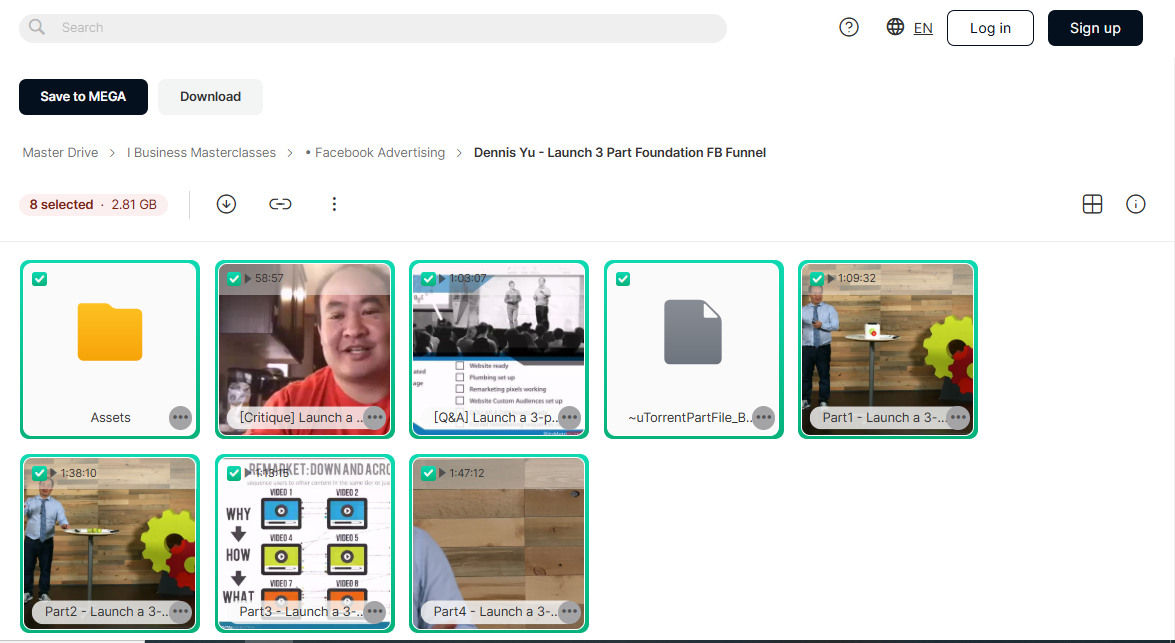 Launch 3 Part Foundation FB Funnel